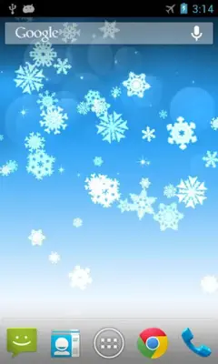 Snowflake android App screenshot 1